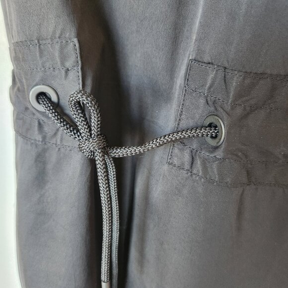 Derek Lam 10C x Athleta Relaxed Tunic Top Jacket Waist-Drawstring Black - Picture 7 of 12